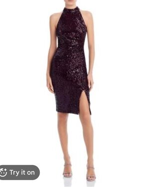 NWT Eliza J. Sequins dress
